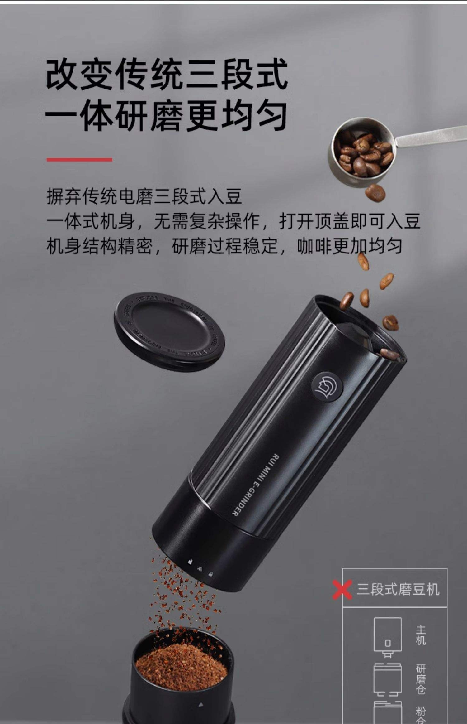 便攜磨豆神器,輕松享受咖啡!_咖啡具