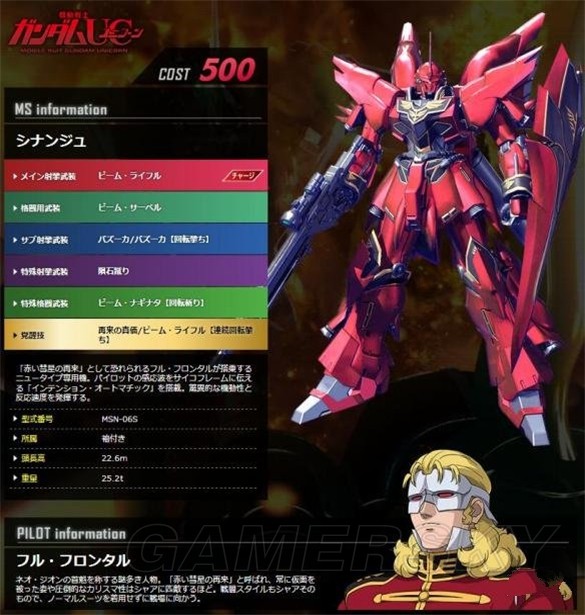 《高達Versus》游戲中的機體全覽是哪些經(jīng)典作品?