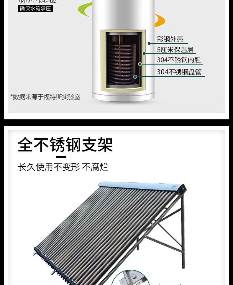 熱管式真空管太陽(yáng)能熱水器該如何安裝