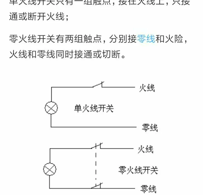 請問單極開關(guān)和雙極開關(guān)的區(qū)別是什么