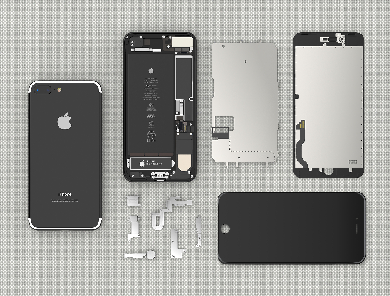 蘋(píng)果(Apple)iPhone7雙4GUI界面圖片