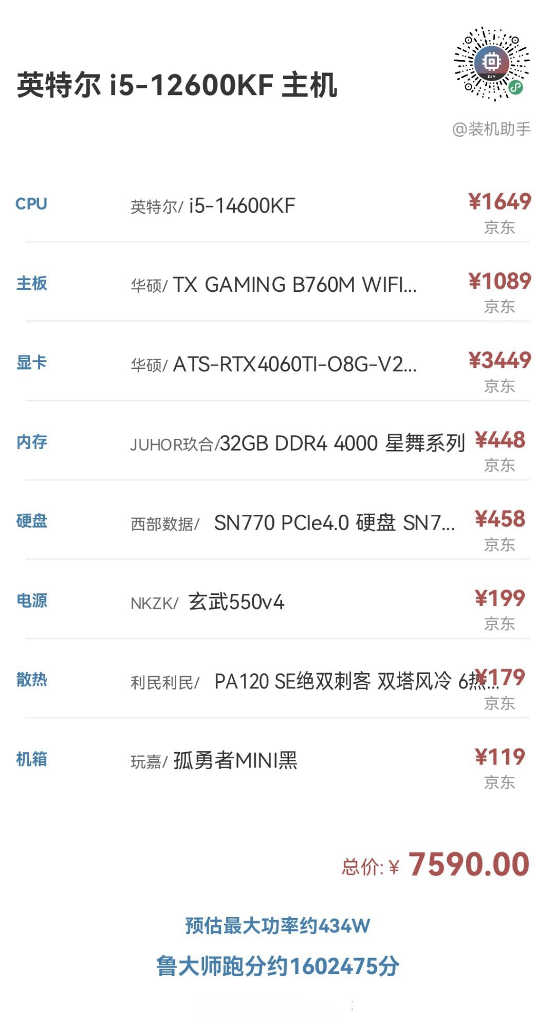 3700x配置電腦配置在線裝機(jī)ZOL中關(guān)村在線