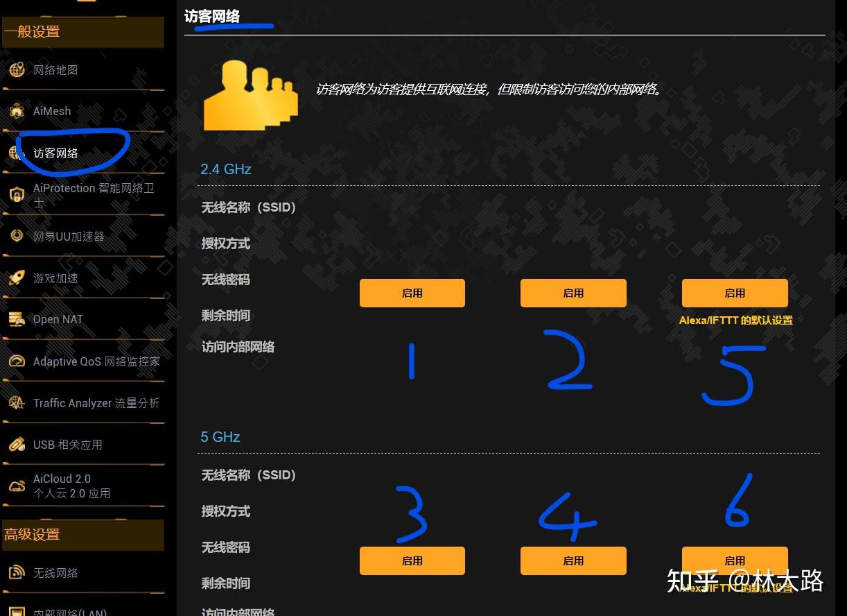 主人網絡和訪客網絡各是什么意思??有什么不同??