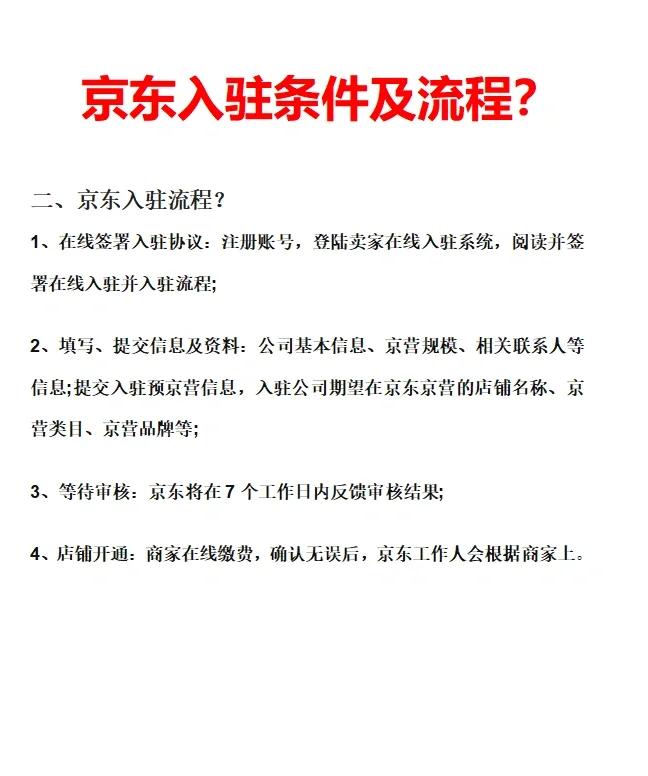 京東商家入駐指南:如何順利完成京東代入駐流程?視頻