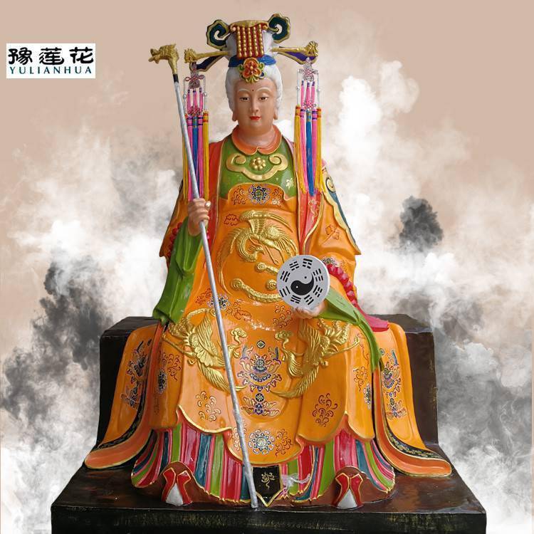 無(wú)生老母來(lái)歷簡(jiǎn)介無(wú)極老母神像介紹大型十二老母神像批發(fā)價(jià)