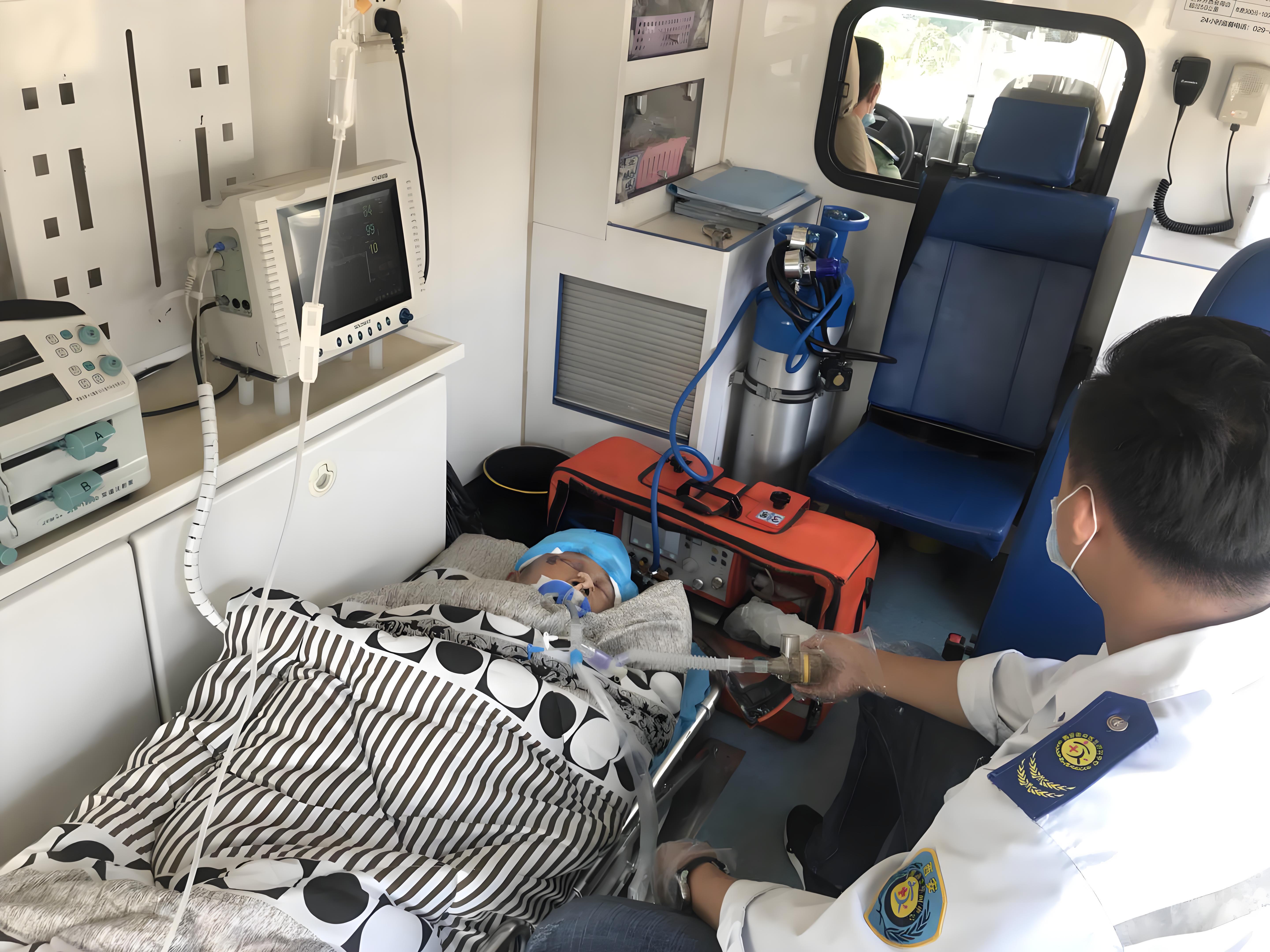 成都長途救護(hù)車長途跨省出院-長途運(yùn)送病人提供方視頻