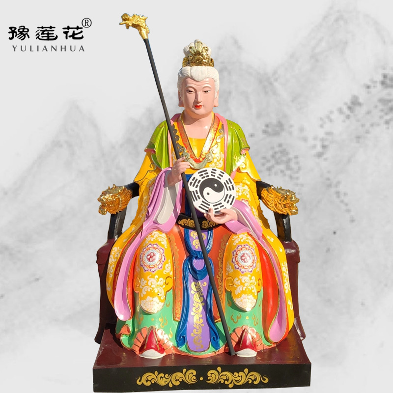 無(wú)極宮無(wú)生奶奶神像無(wú)生老母神像簡(jiǎn)介蒙天老祖佛像
