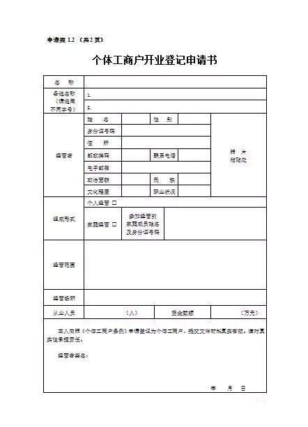 渝快辦怎么申請個體營業(yè)執(zhí)照全重慶辦理免費辦理