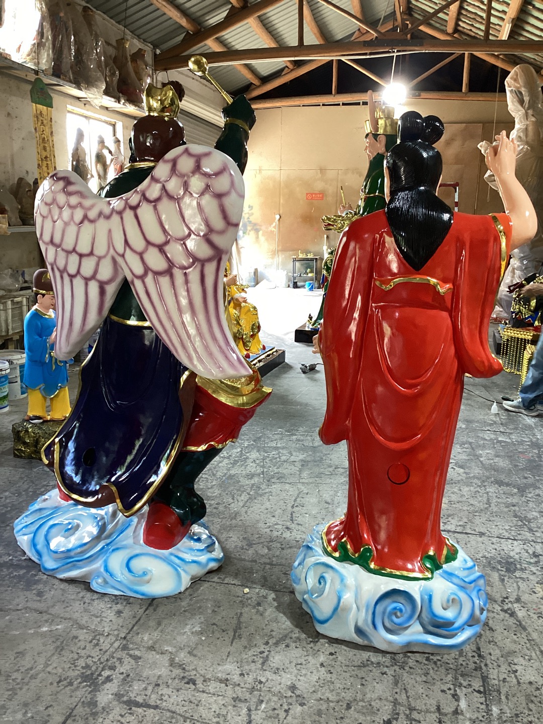 雷公電母神像雷部諸神風(fēng)伯雨師神像龍神塑像真武大帝神像