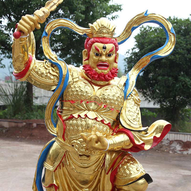 王靈官神像護法監(jiān)壇之神塑像靈官爺神像寺廟雕像供應(yīng)