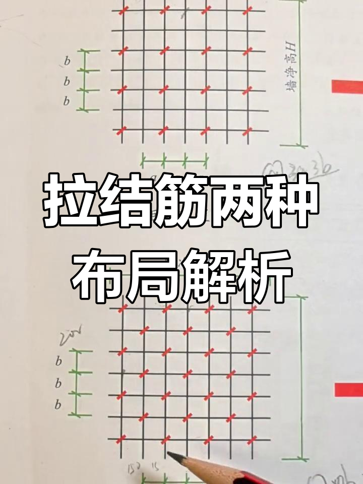 土建地下室鋼筋的梅花形布置是什么樣子