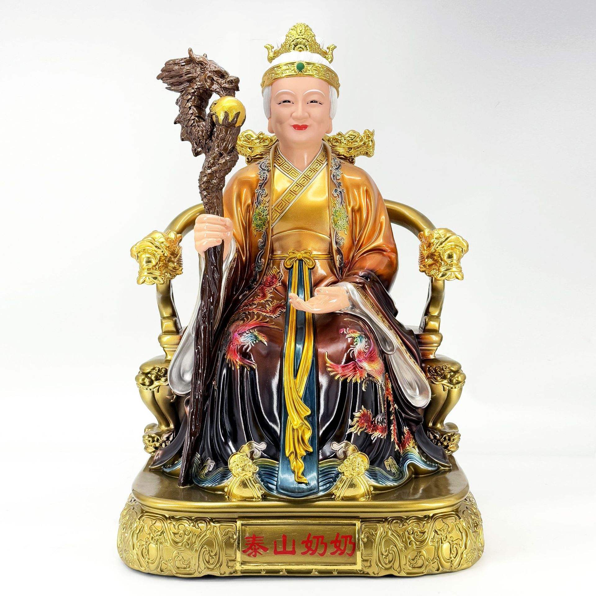 財(cái)神奶奶神像后山奶奶佛像奶奶像神像神仙奶奶佛像