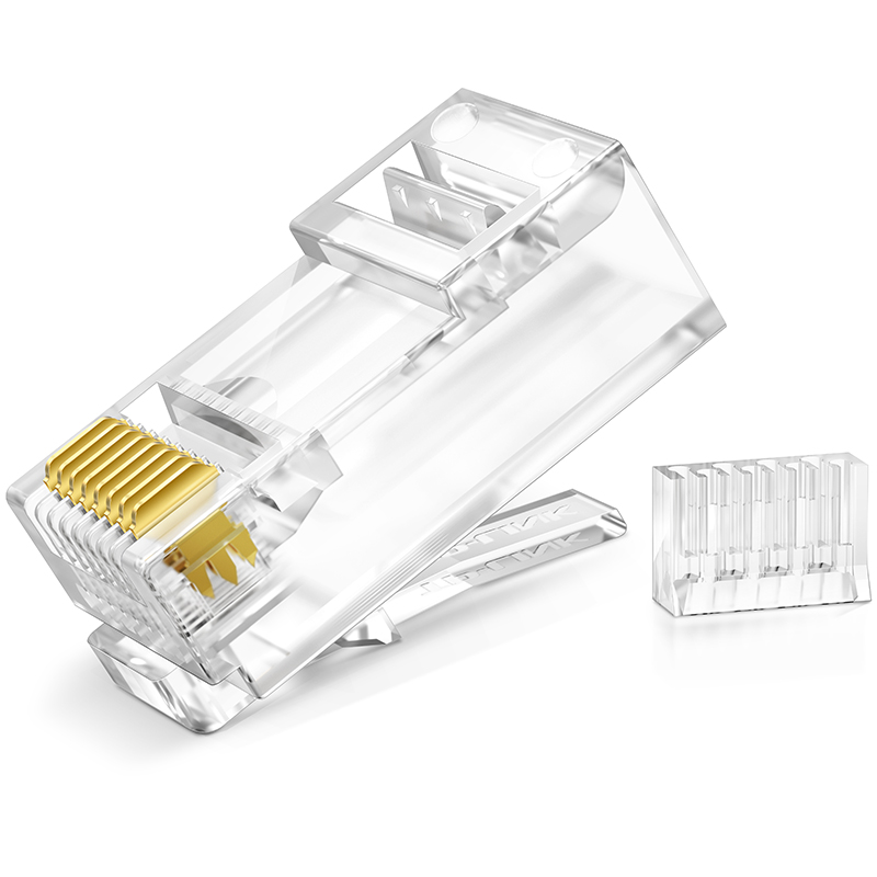 TP-LINK5類水晶頭超五類水晶頭網(wǎng)絡/盒裝水晶頭100個/盒